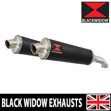 YAMAHA FJR1300 2006-2024 Exhaust Silencers 400mm Oval End Cans BN40V