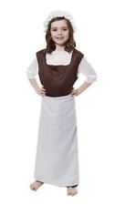 Childs Kids Tudor Victorian Poor Girl Costume