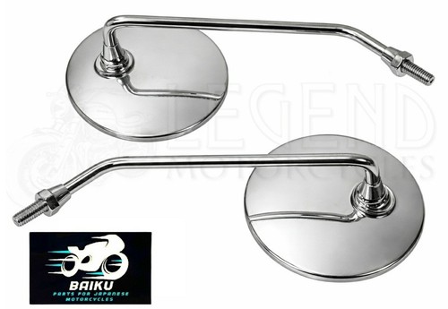 Suzuki 8mm mirrors - suzuki, left