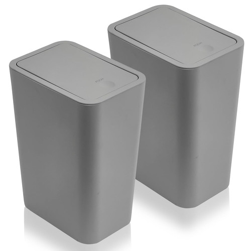 Pcs slim bathroom bin - 9l,