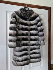 Chinchilla Fur Coat 3-in-1 -
