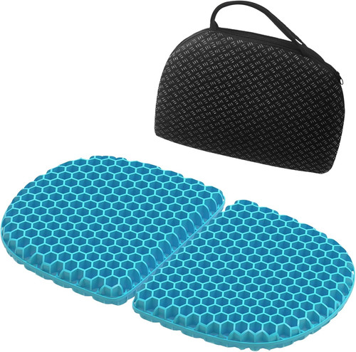 Foldable gel seat cushion - foldable,