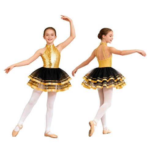 Girls sparkly sequin ballet - sparkly,