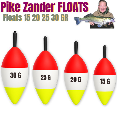 Pike deadbait floats 15g - pike,