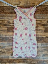 Pitter Patter Babies White & Pink Flower Pattern Sleeping Bag/Suit 18-23 Months