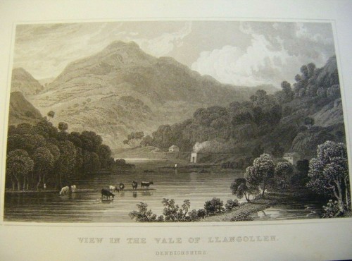 1830 antique print view the - antique, in