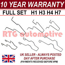 HEADLIGHT FOGLIGHT DIPPED MAIN BEAM UNIVERSAL BULB RETAINING CLIP H1 H3 H4 H7