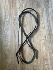 Brown leather plaited reins 52in [AC]VC2635