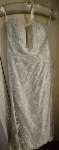 Romantica ivory strapless lace - strapless,