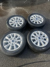 FORD TRANSIT CUSTOM 2013-2023 MK8 SET OF 4 ALLOYS WHEELS MIXED TYRES 215/60/17