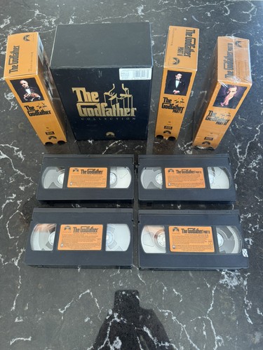 The godfather vhs box set - the, set.