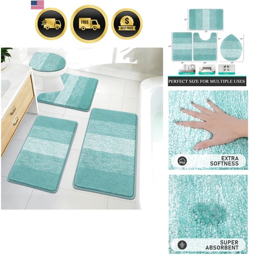 Bathroom rug set piece - bathroom,