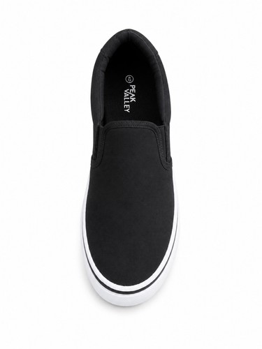 Men black slip canvas - slip,