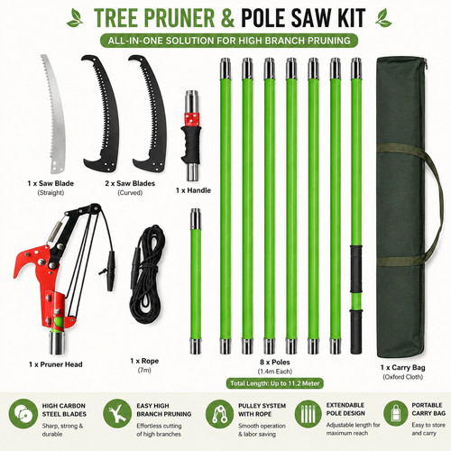 Extendable telescopic tree - extendable,