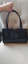 Black 1940s Vintage Bag