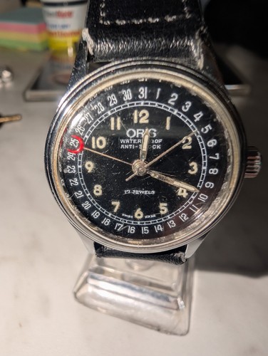 Vintage oris pointer date - oris,