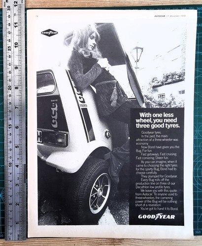 Bond bug 1970 mega - bug,