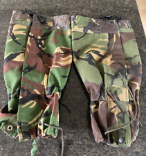 Genuine British Army DPM Camo Leg Gaiters - Choose Standard or Long Size