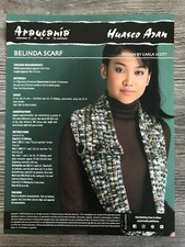 Araucania Knitting Pattern: Ladies Belinda Scarf, Huasco Aran, One Size  