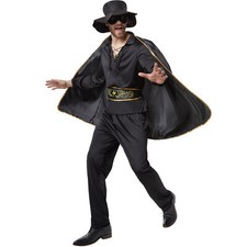 Mens Costume Zorro Bandit