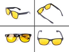 New Anti Glare Vision Enhansor Night Driving Yellow Glasses for Safe Drive