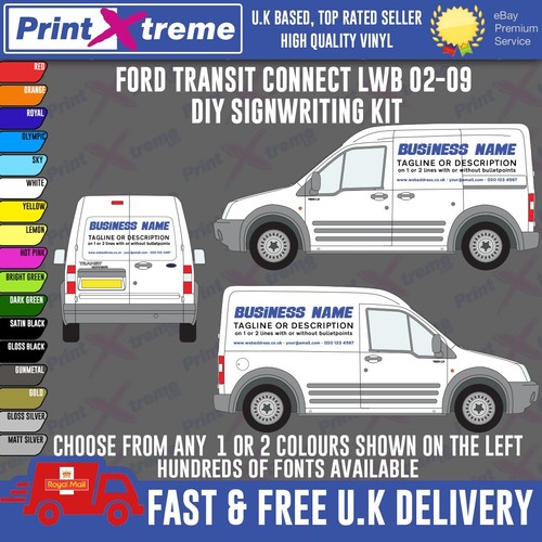 Van sign kit transit connect - transit,