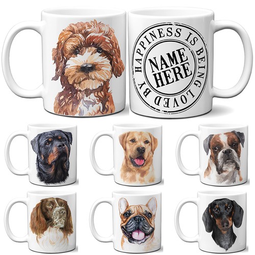 Personalised dog mug pet - personalised,