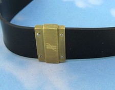 Hublot Classic MDM Geneve 18k Gold Deployment Clasp Buckle & Rubber Band