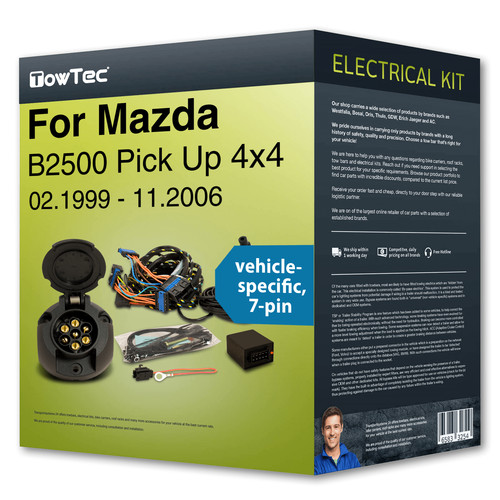 Towbar wiring kit - , 7-pin