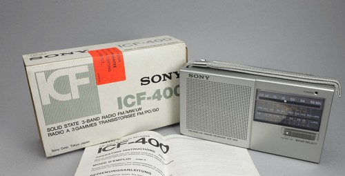 Unused 1980s sony icf - unused,