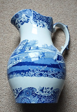 Large Spode Blue Italian