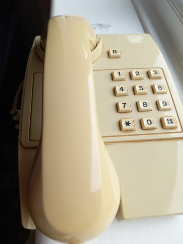 Push button telephone model - push-button,