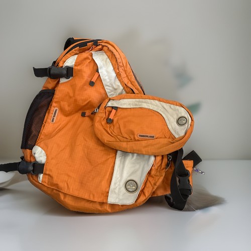 Vtg timberland y2k backpack - y2k, &