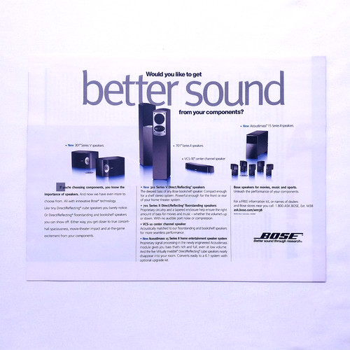 Bose acoustimass 301 - 301, 701