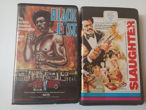 Black fist slaughter vhs - fist,
