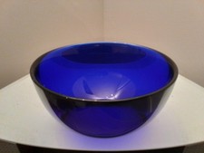 Vintage BRISTOL BLUE GLASS
