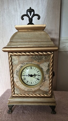 Vintage mantle clock - vintage,