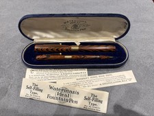 Waterman Pen Set 12 Antique