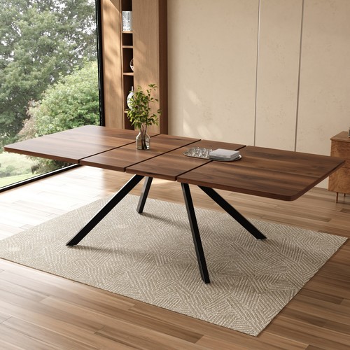 Extendable dining table - dining,
