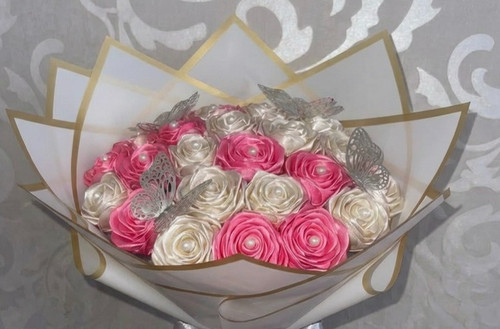 Handmade ribbon forever - ribbon,