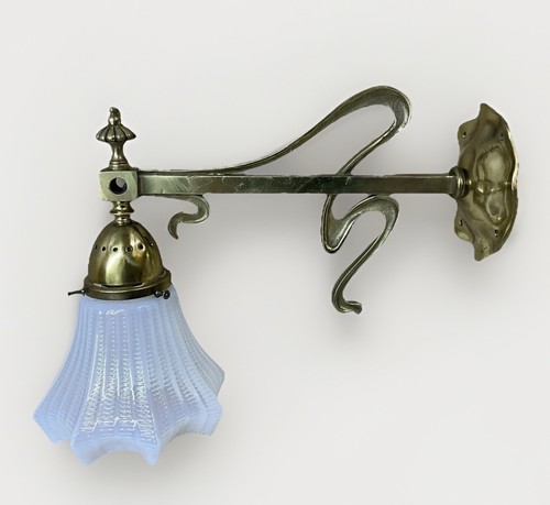 Art nouveau brass and - nouveau, vaseline