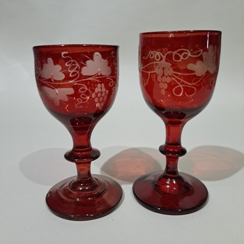Antique victorian cranberry - antique,
