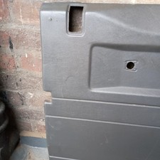 LAND ROVER DEFENDER 90 110 130 DOOR CARD GREY LH SIDE NS MANUAL WINDOW MINT