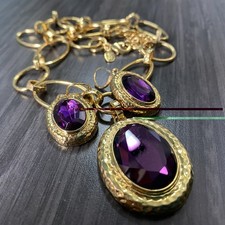 Joan Rivers Gemstone Pendant