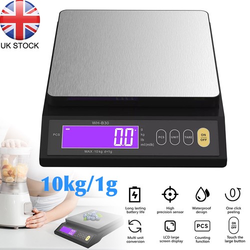 10kg food kitchen scale - 10kg/1g,