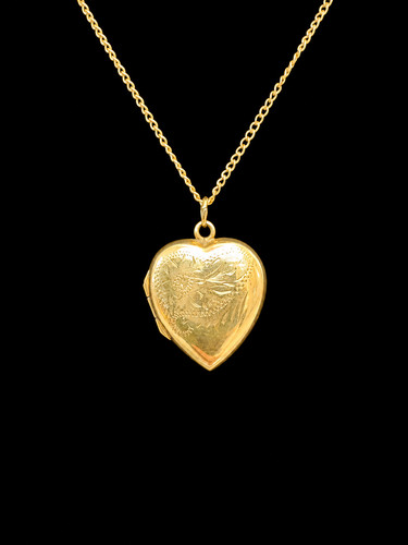 Vintage 9ct gold back - vintage,