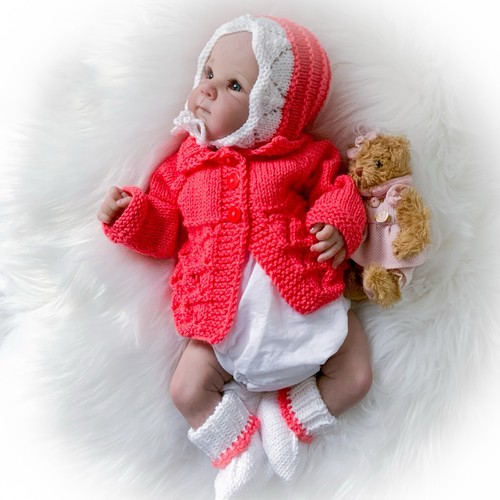 Reborn baby doll - doll, hand