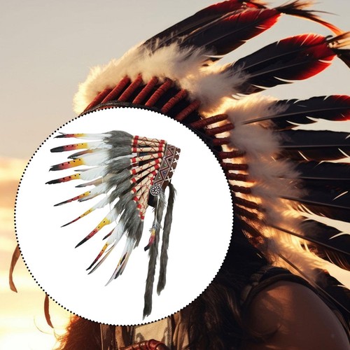 Indian headdress head - indian,