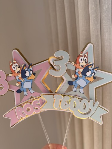 Bluey and bingo personalized - bluey,