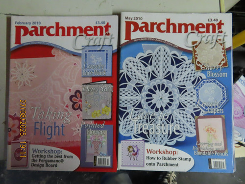 Parchment craft magazines - 8, in